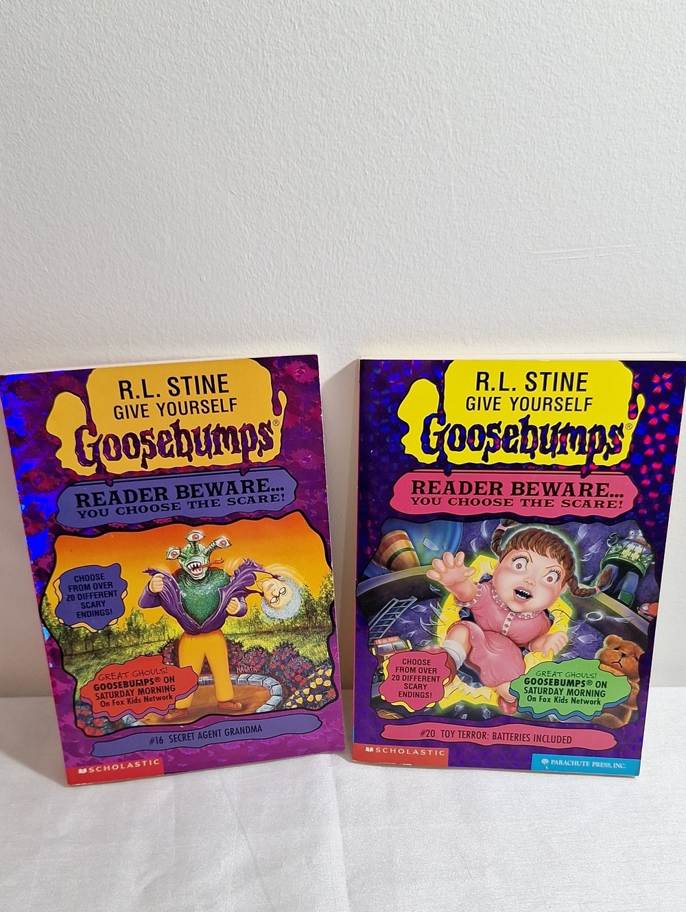 Reader Beware Goosebump Book Set Of 2
